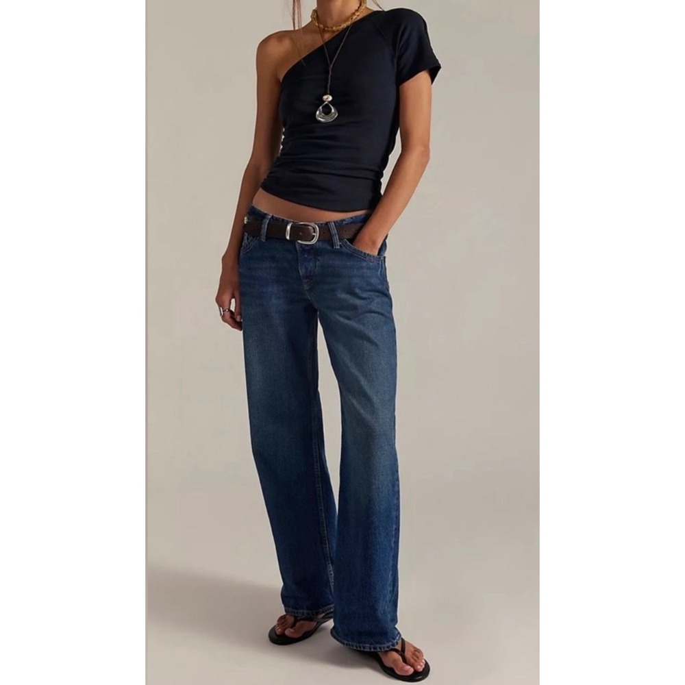 Free People We The Free Tennessee Low Rise Boyfriend Jeans Size 27